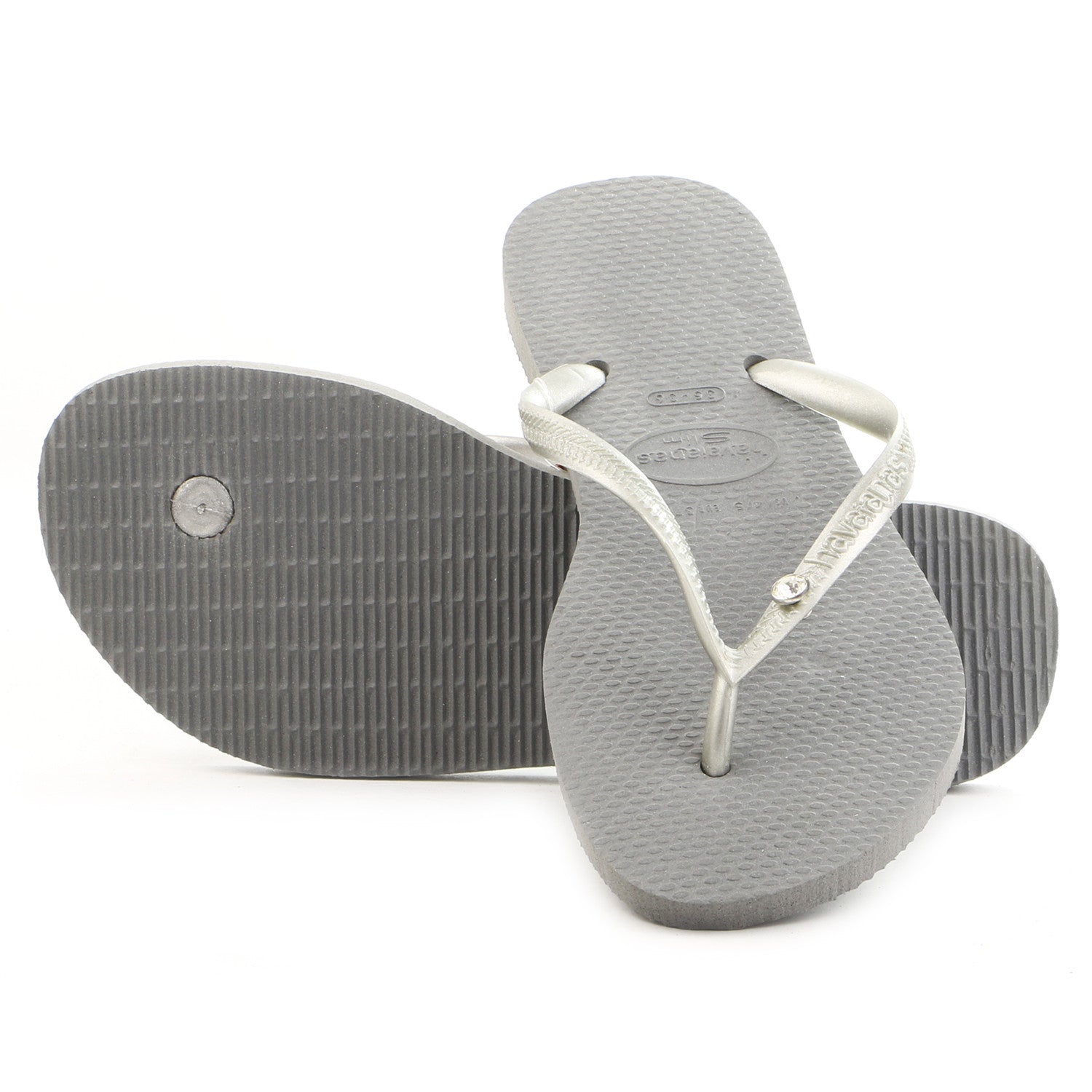 Havaianas swarovski crystal flip flops hotsell