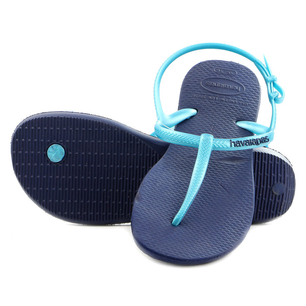 Havaianas Freedom Thong Flip Flop Sandal - Navy/Blue - Womens
