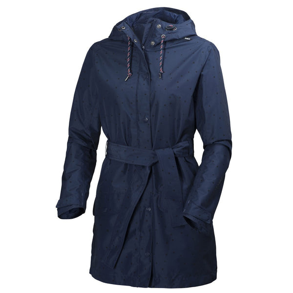 Helly Hansen Lyness Coat Waterproof Hooded Rain Coat Jacket - Womens