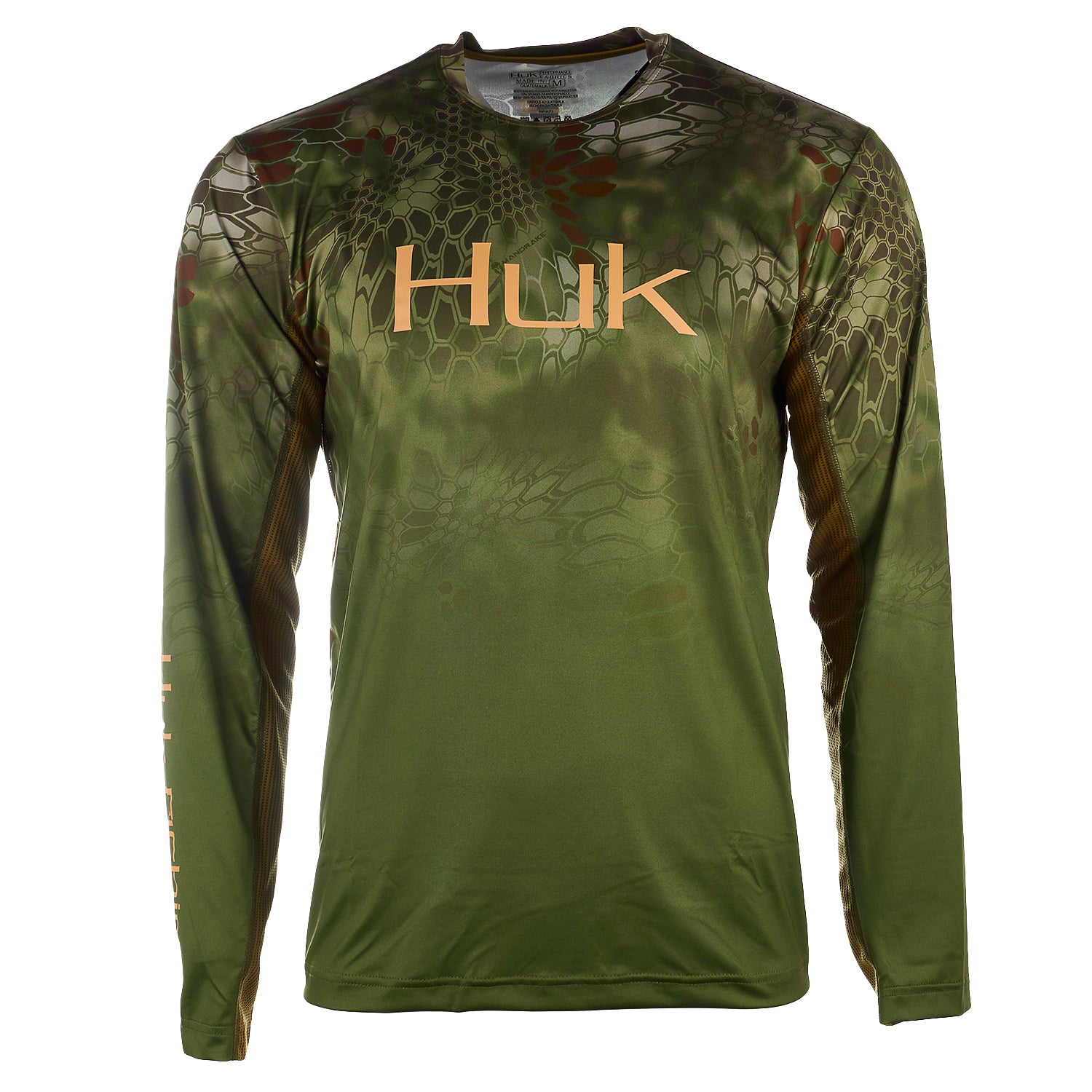 Huk Men's Icon X Camo Long Sleeve Performance Fishing Shirt, Kryptek  Obskura Loki, 3X-Large 