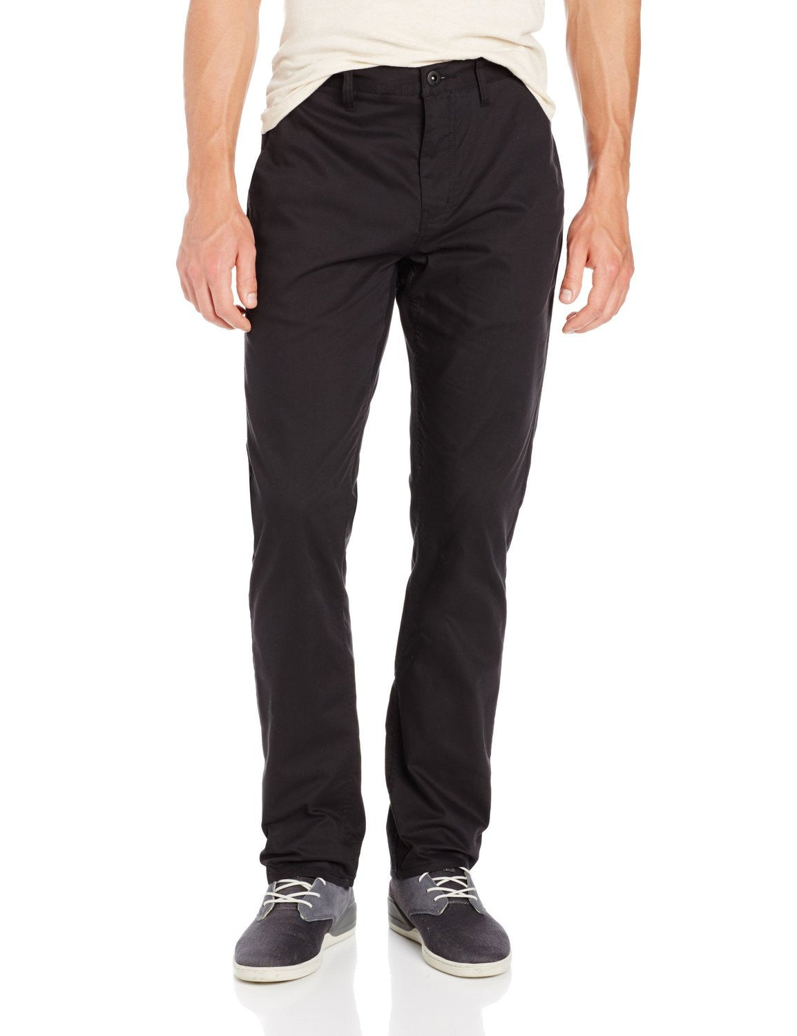 Buy Men Navy Super Slim Fit Check Flat Front Casual Trousers Online -  810521 | Louis Philippe