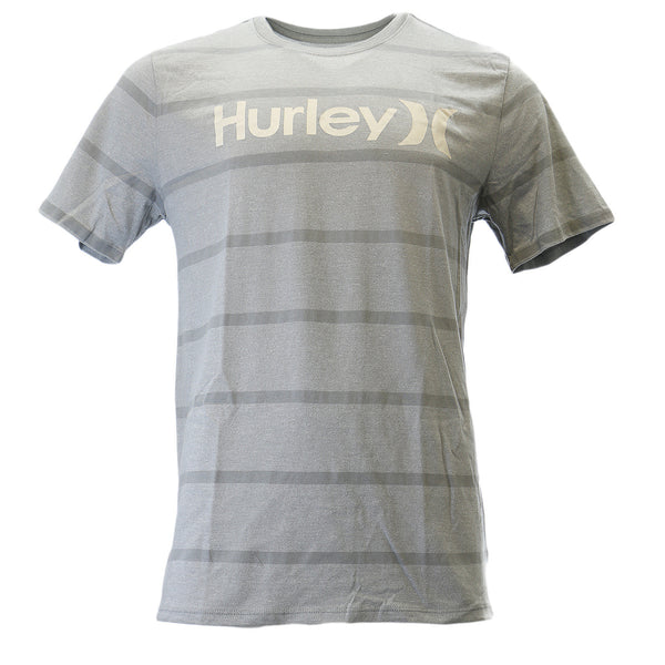 Hurley One And Only Rugby Stripe Premium Tee Athletic T Shirt - Mens