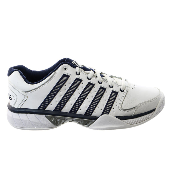 K-Swiss Hypercourt Express Tennis Sneaker Shoe - Methyl Blue/Fiery Red/White - Mens