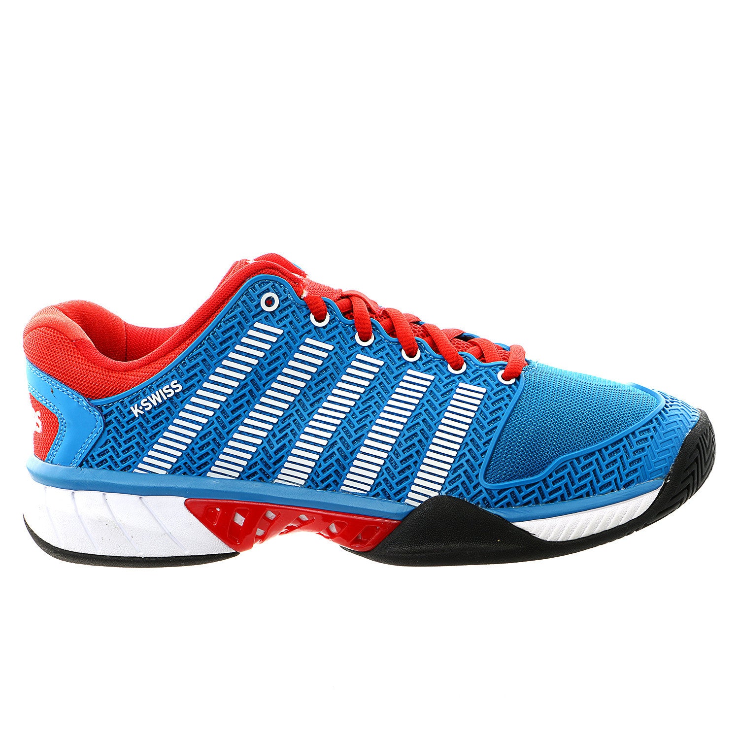 stam coupon Hoorzitting K-Swiss Hypercourt Express Tennis Sneaker Shoe - Methyl Blue/Fiery Red -  Shoplifestyle
