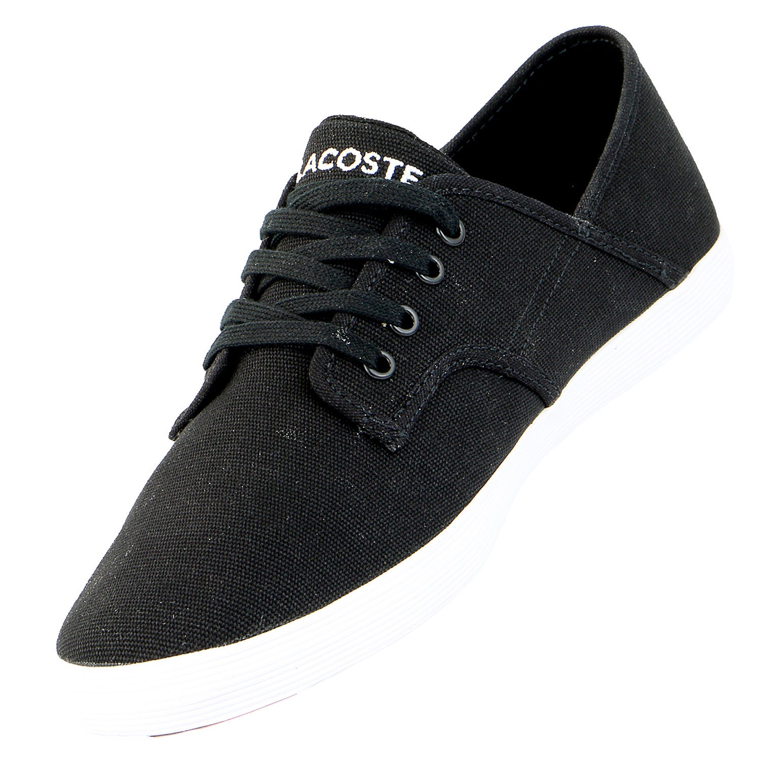 kamp skotsk Bounce Lacoste Andover Shoes - Black/Black - Mens - Shoplifestyle