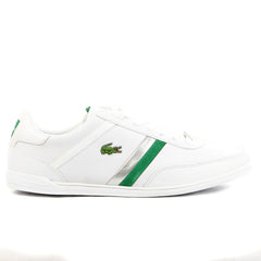 Lacoste mens giron trainers top white