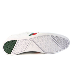 Lacoste Giron PRI Fashion Sneaker Shoes  - White/Red - Mens