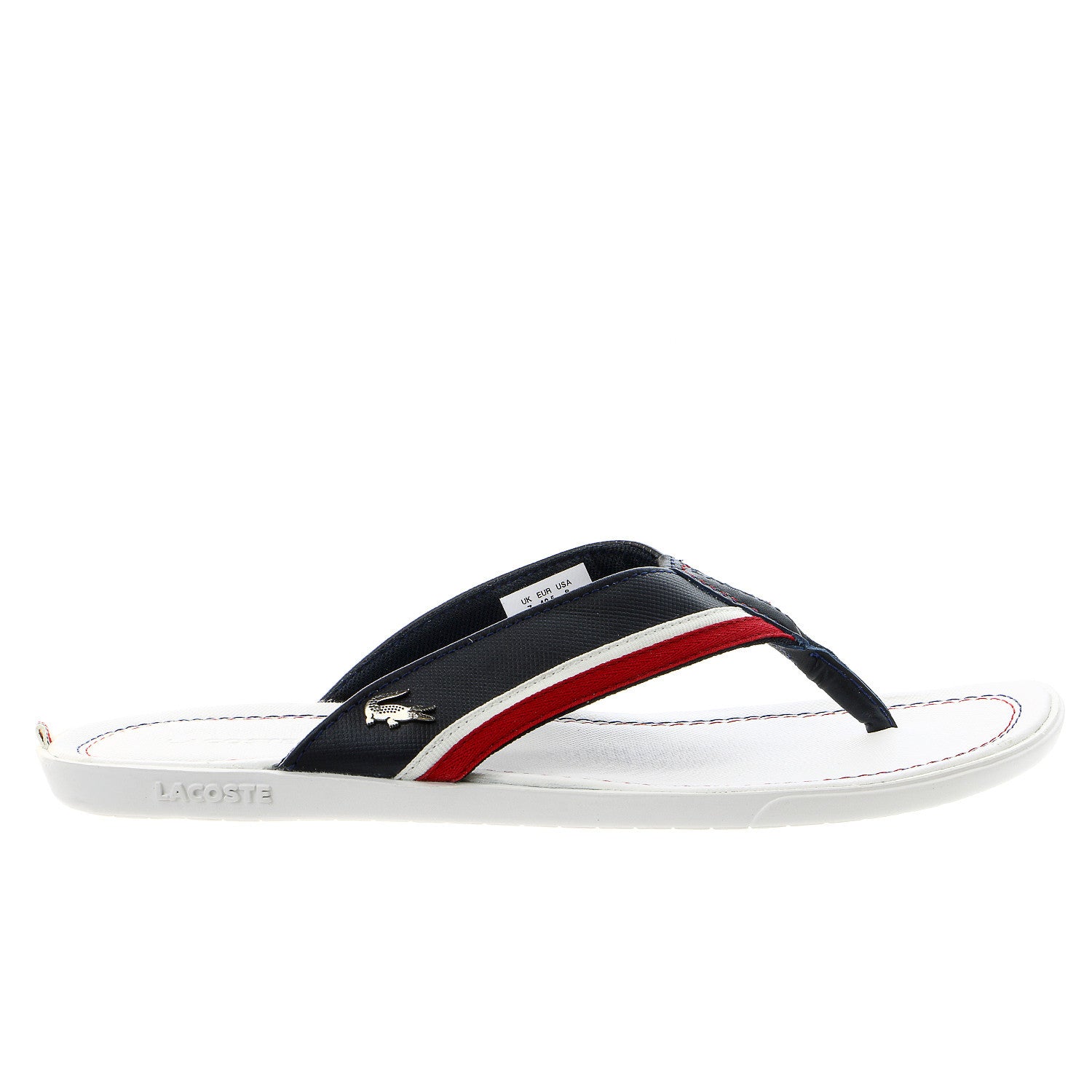 Flip flops mens deals lacoste