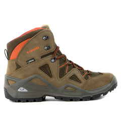 Lowa Zephyr GTX Mid Hiking Boot - Brown/Rust - Mens