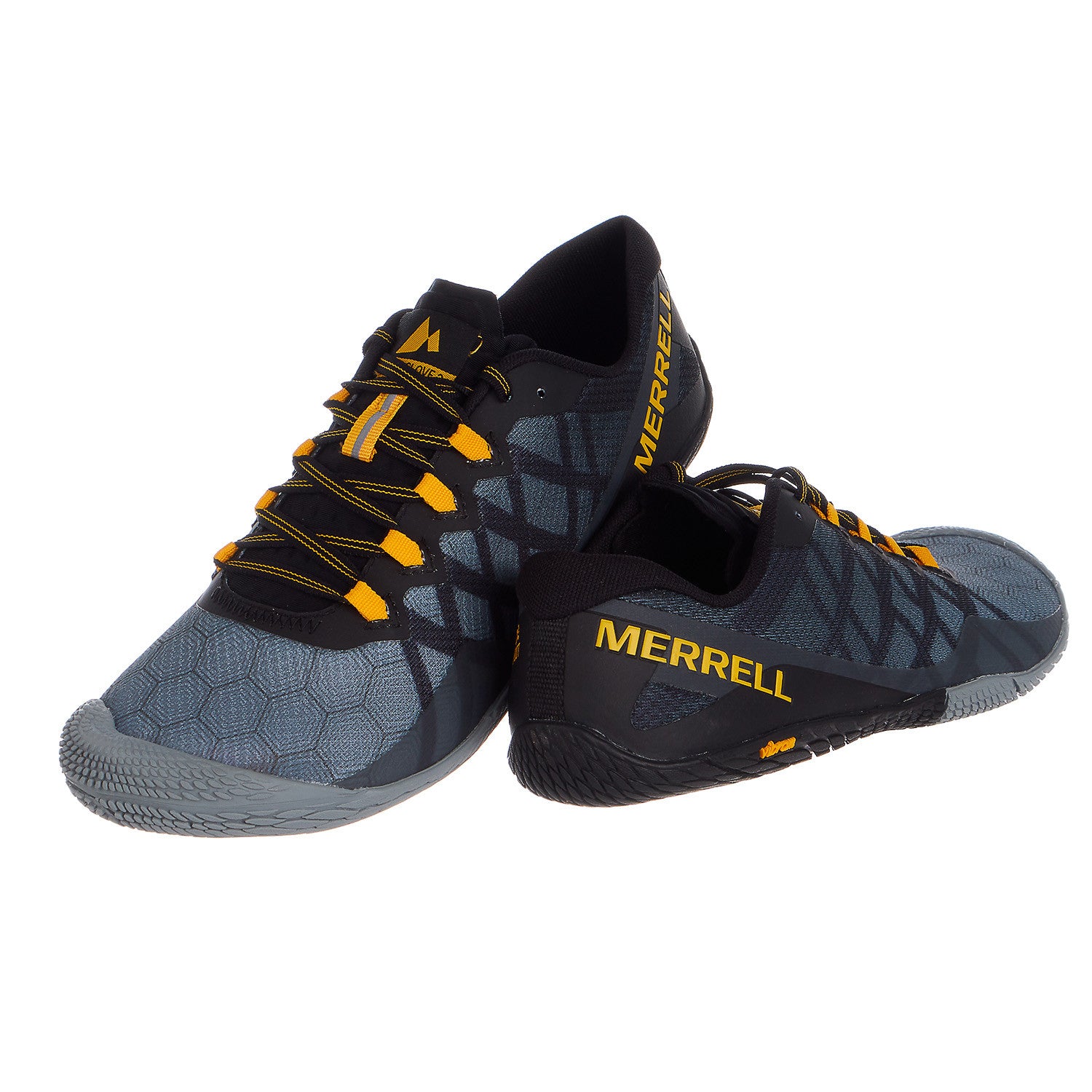  Merrell Women's Barefoot Vapor Glove Running Shoe,Black,6.5 M  US