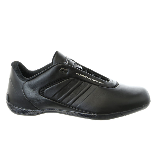 Porsche Design M Athletic III Leather Fashion Sneaker Driving Shoe - Black - Mens
