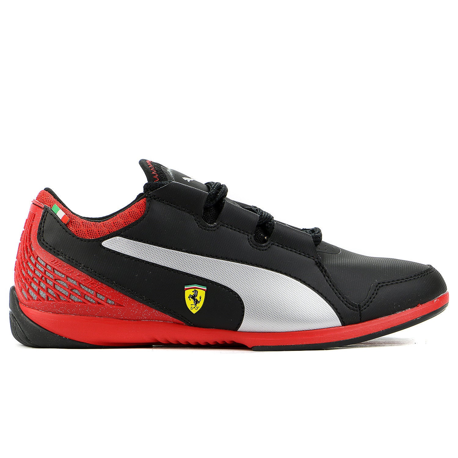 Puma Valorosso Low SF WebCage Fashion Sneaker Shoe Black Rosso