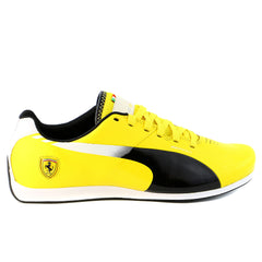 Puma Evospeed 1.3 SF Volante Fashion Sneaker Motorsport Shoe - Vibrant Yellow/Black/Gray Violet - Mens