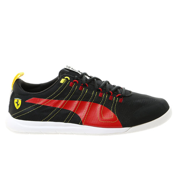 Puma Tech Everfit Ferrari Fashion Sneaker Shoe - Black/Rosso Corsa - Mens