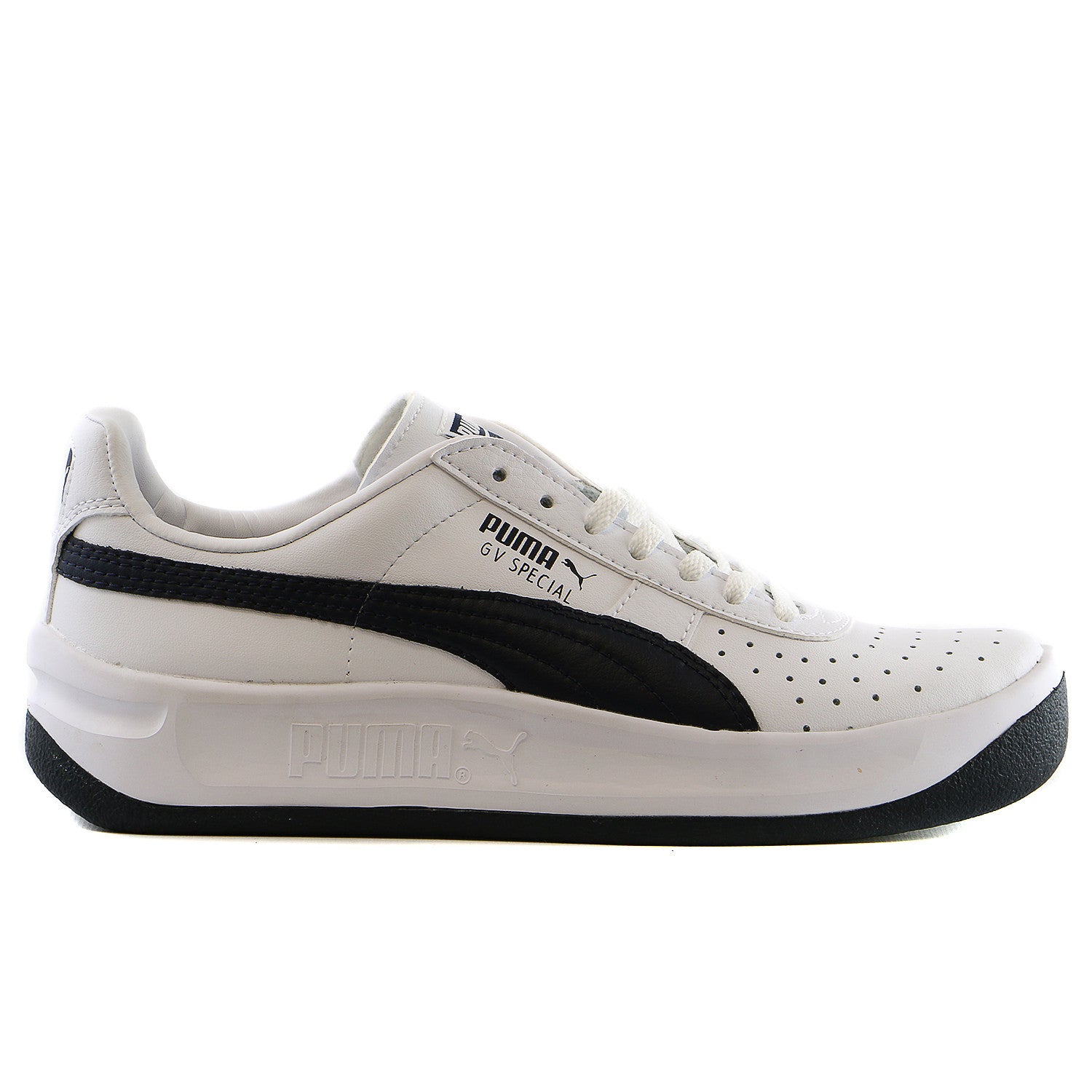 Puma GV Special Jr Shoes - White/New Navy - Boys - Shoplifestyle