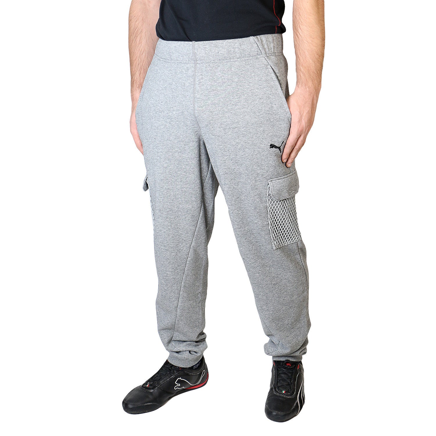 Large pants Puma Grey size M International in Cotton - 15984533