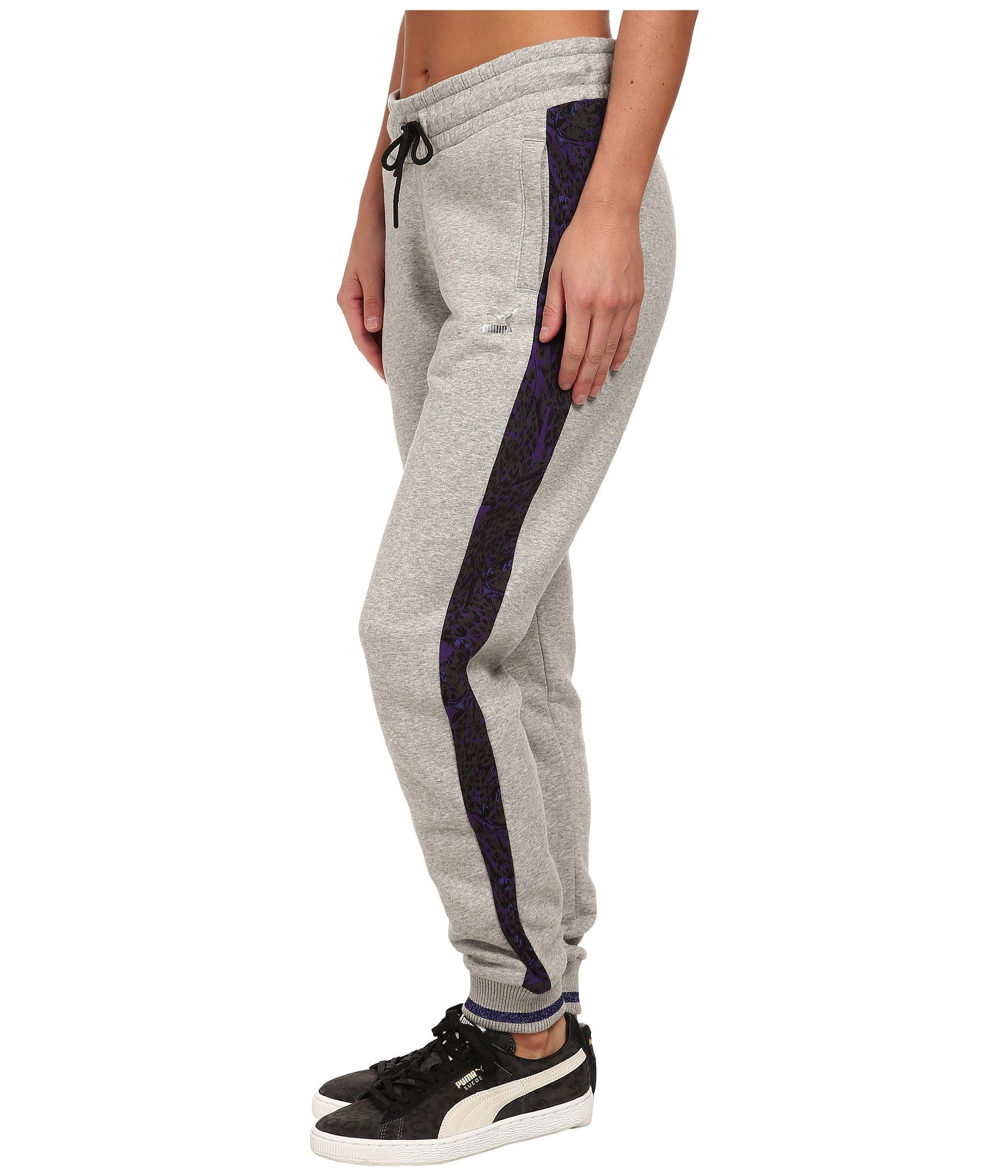 Puma joggers grey sales womens