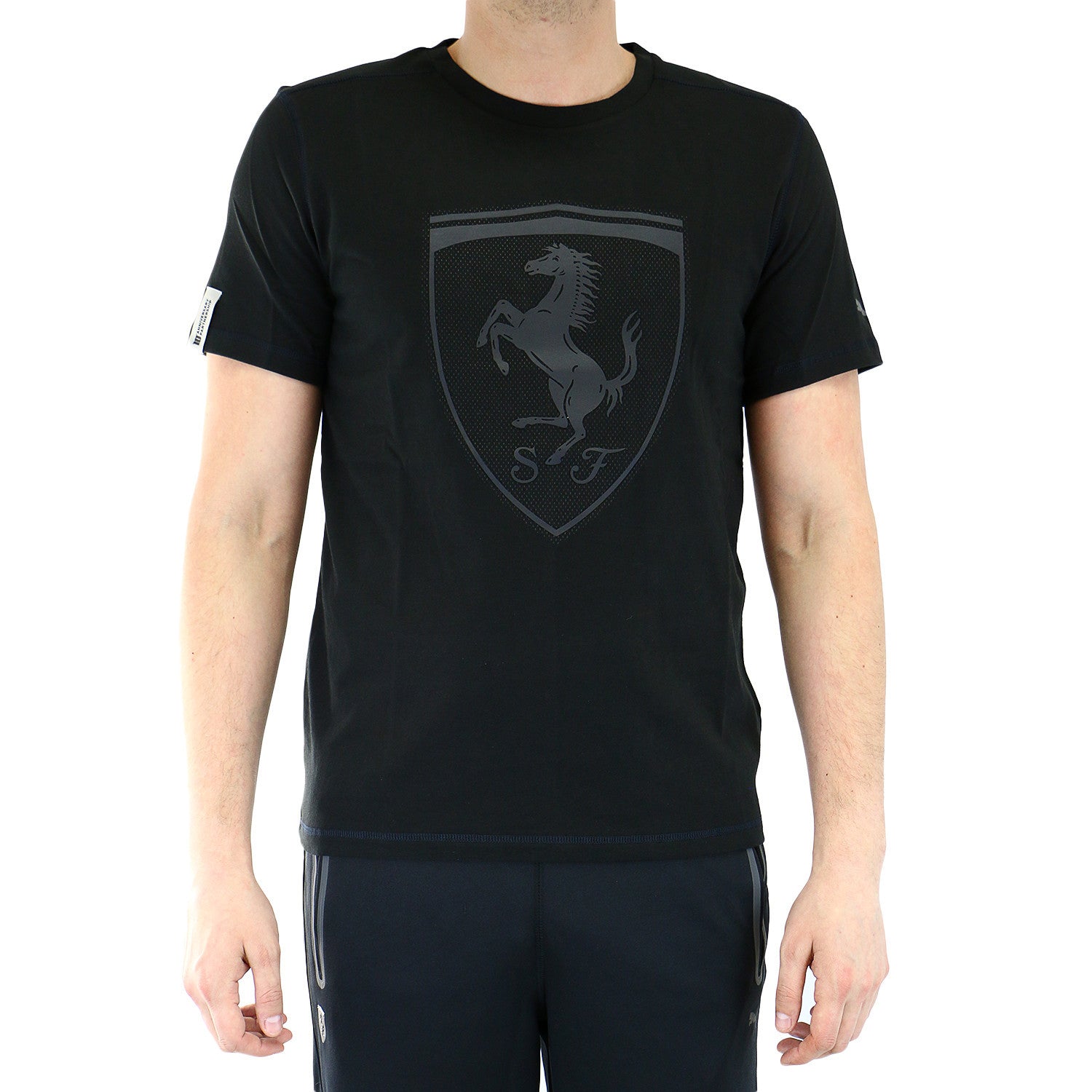 Puma Ferrari Fashion T-Shirt Fan Black - Shoplifestyle Tee Mens - 