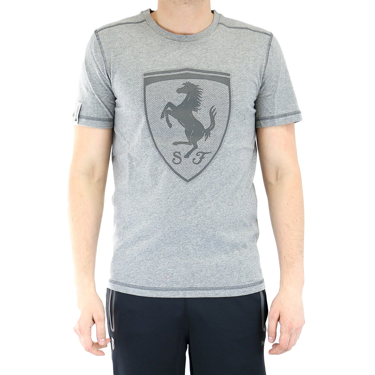 Puma Ferrari Fashion T-Shirt Fan Black - Mens Tee - - Shoplifestyle