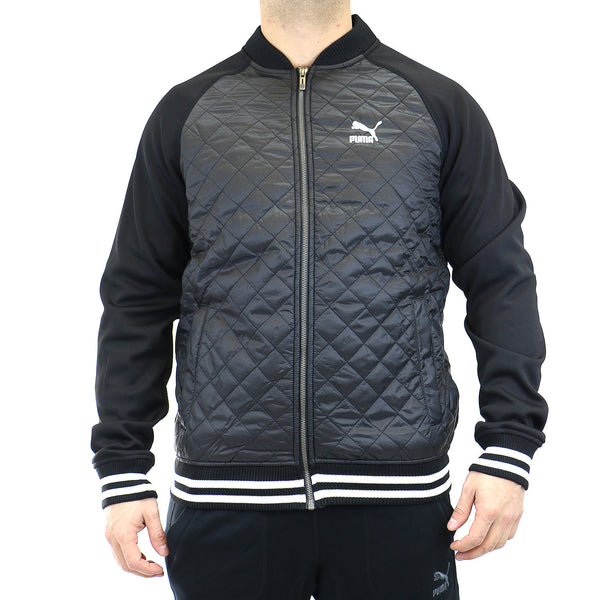 Puma QUILTED LIFESTYLE JACKET  - Black - Mens