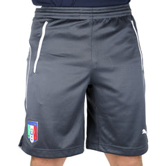 Puma FIGC Italia Coach Shorts Shorts - Ebony - Mens