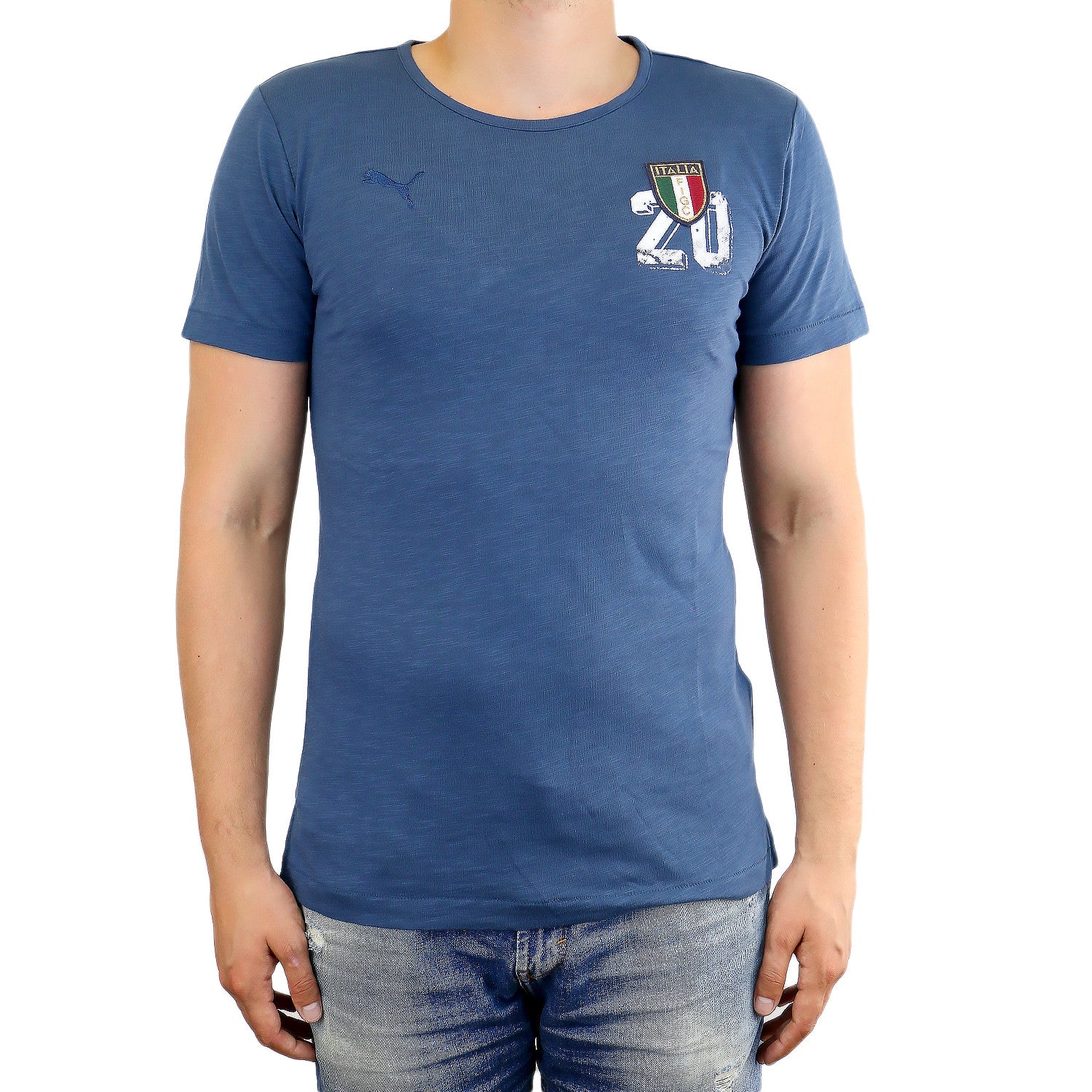 T shirt italia puma deals