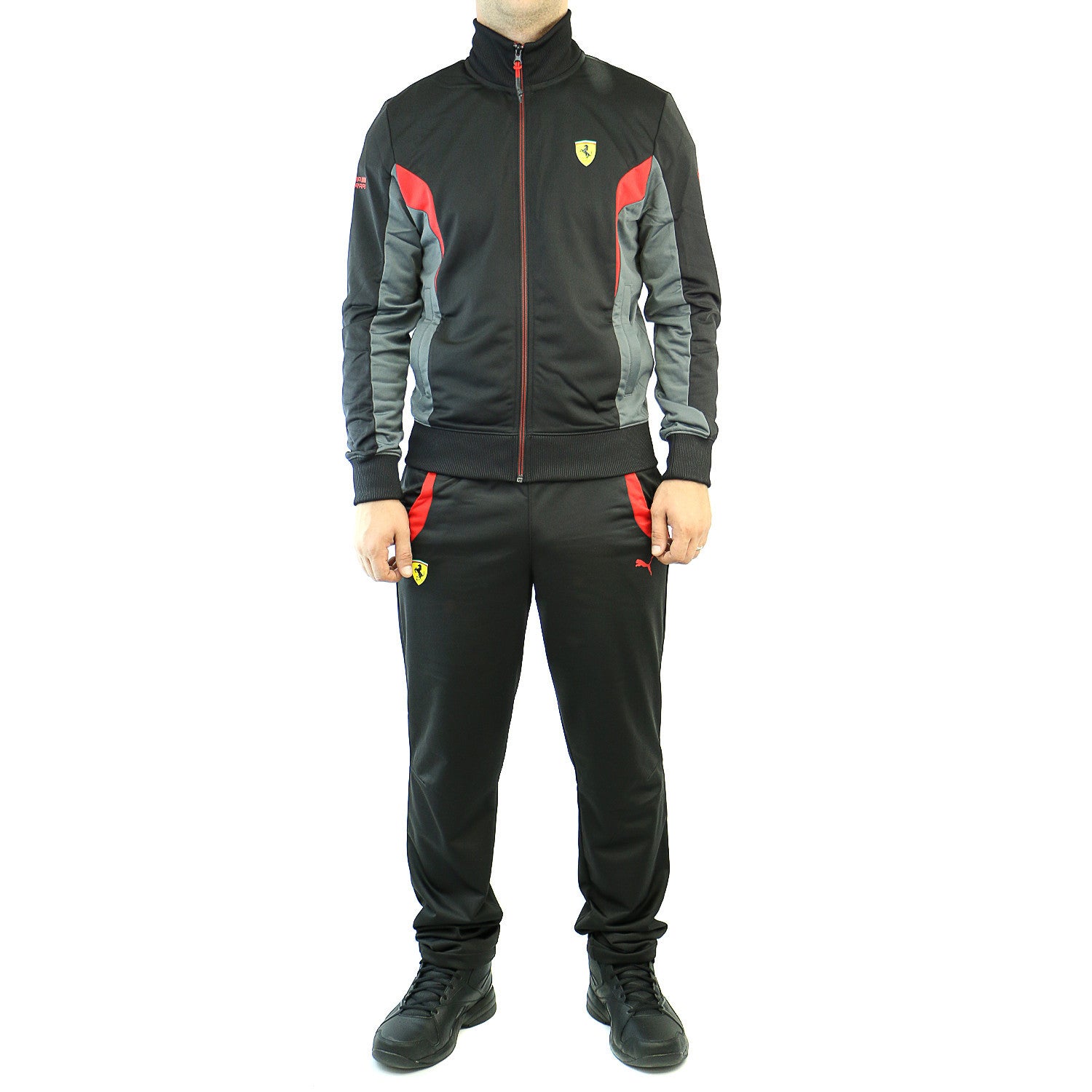 Villain Hård ring sekundær Puma Scuderia Ferrari Fashion Jacket & Pants Track Suit Set - Mens -  Shoplifestyle