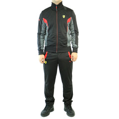 Puma Scuderia Ferrari Fashion Jacket & Pants Track Suit Set - Mens
