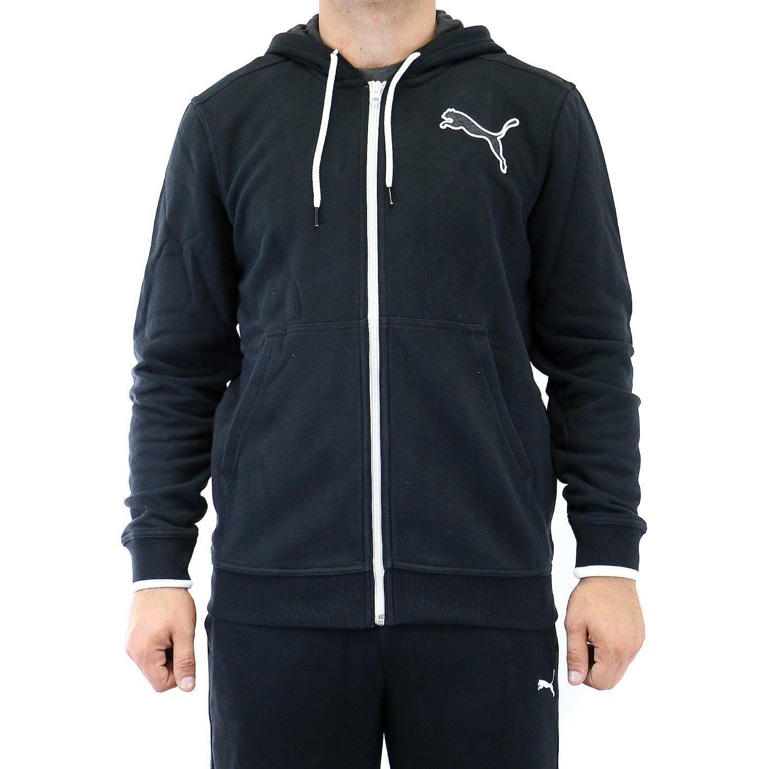 Puma zip up discount hoodie