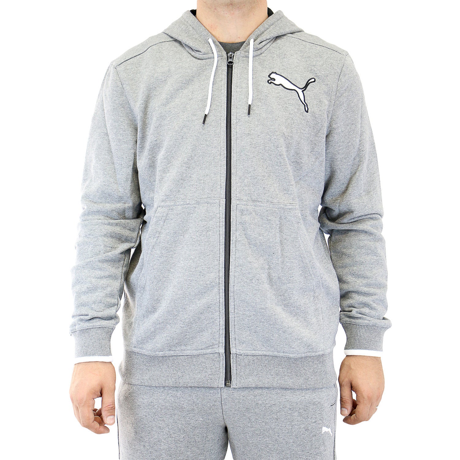 Puma ess fz hot sale hoody