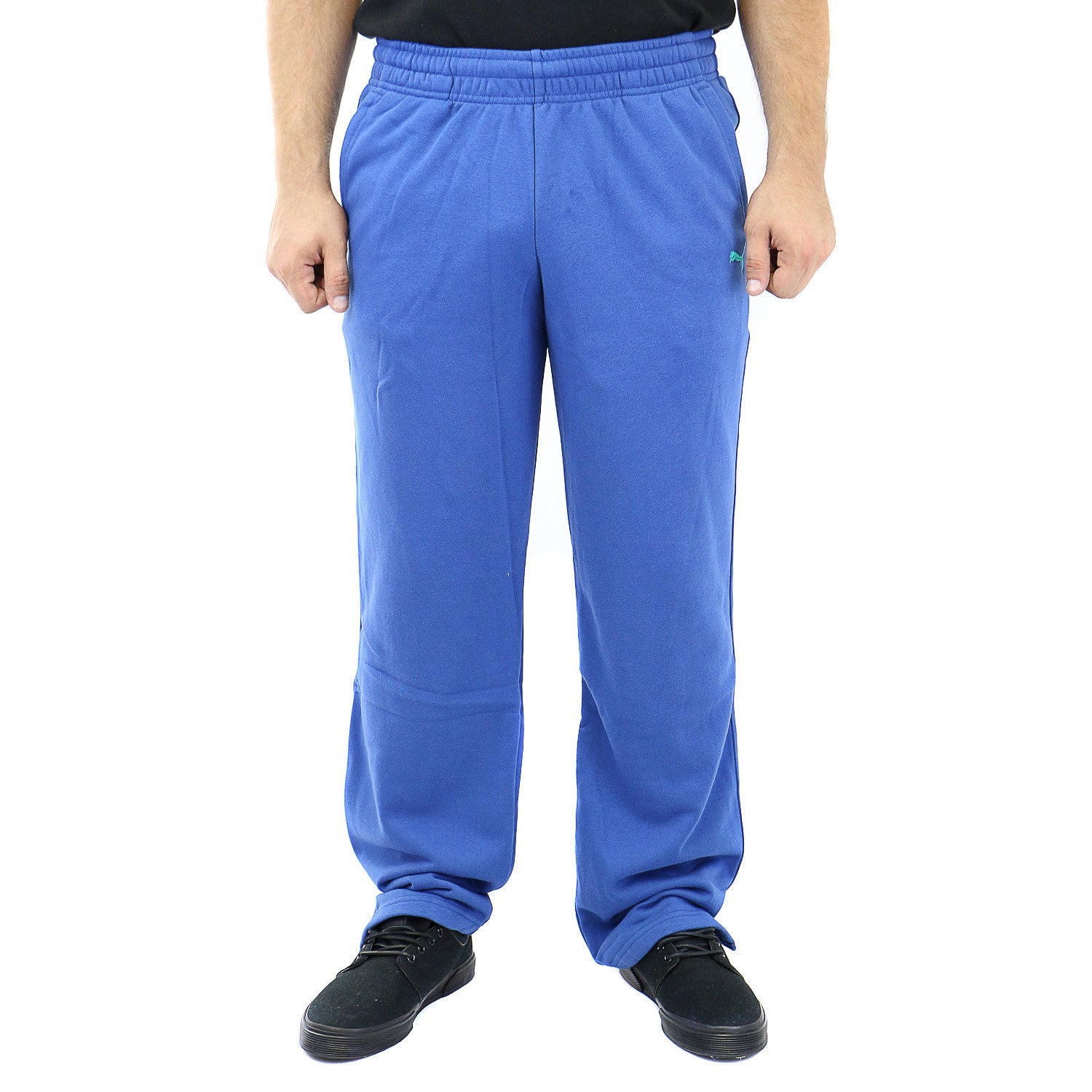 Blue 2025 puma sweatpants