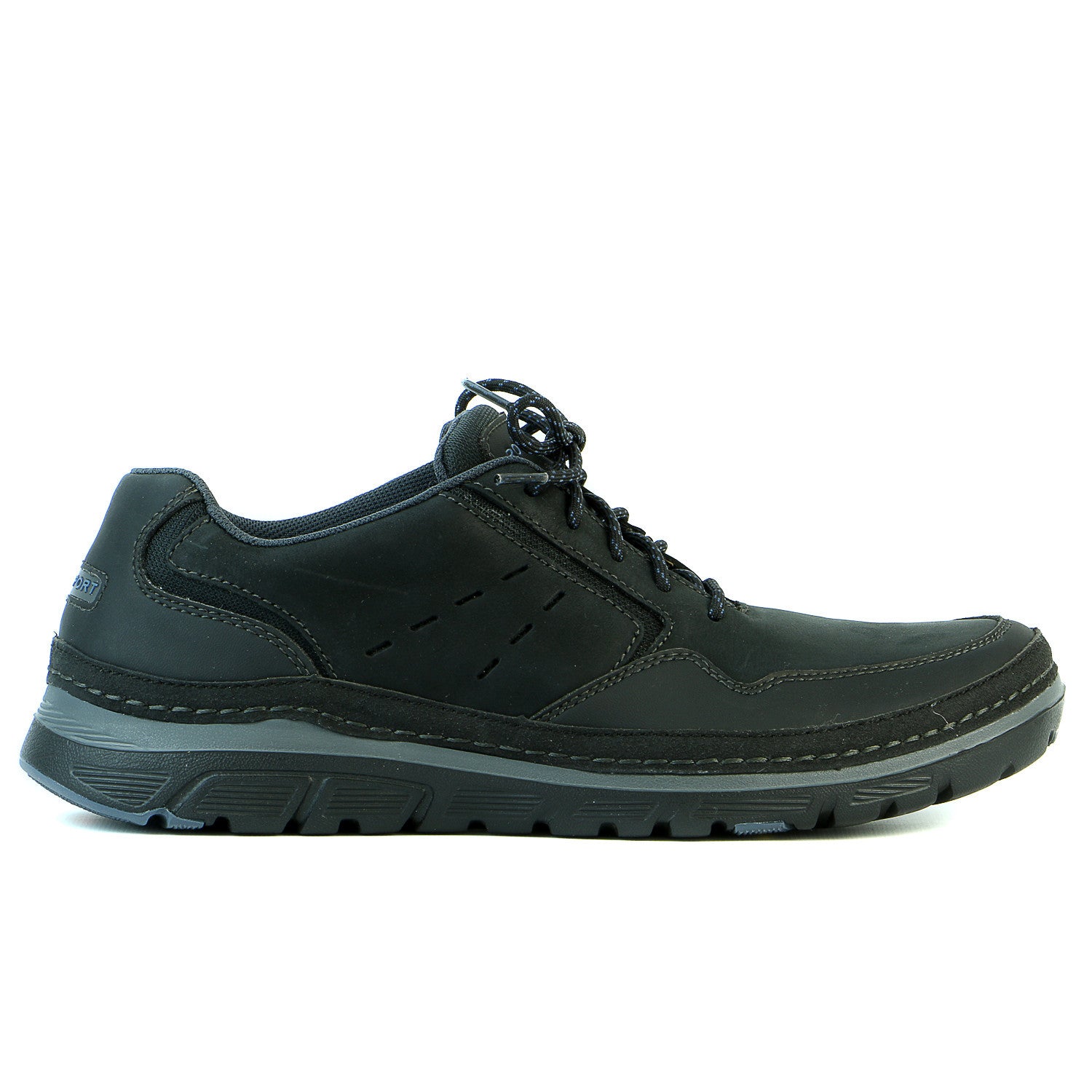 At søge tilflugt tynd reparere Rockport Activflex Rocsports Lt Spt Mgd Walking Shoes - Black - Mens -  Shoplifestyle