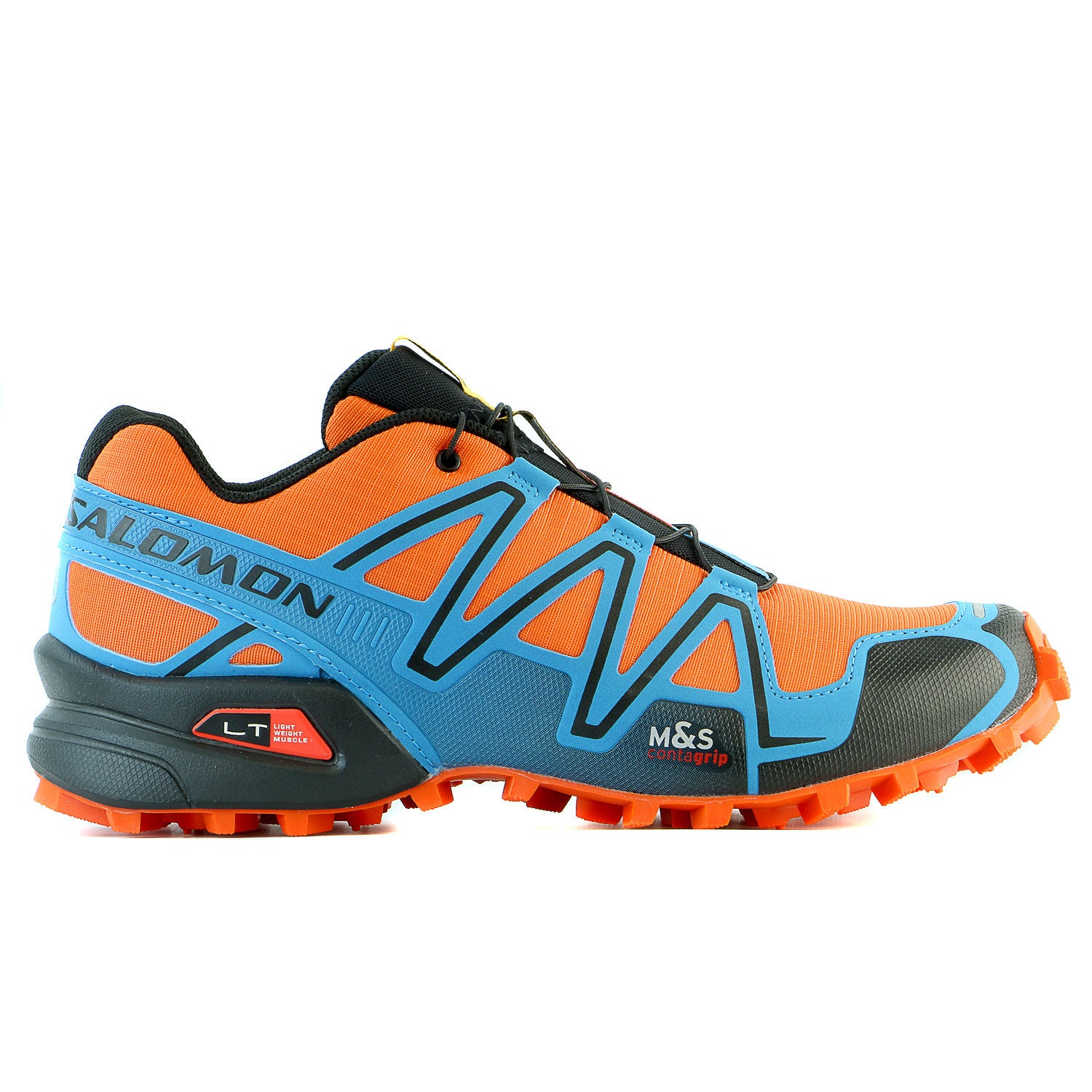Shop Salomon Speedcross 5 Men's Trail Running Shoes, Blue