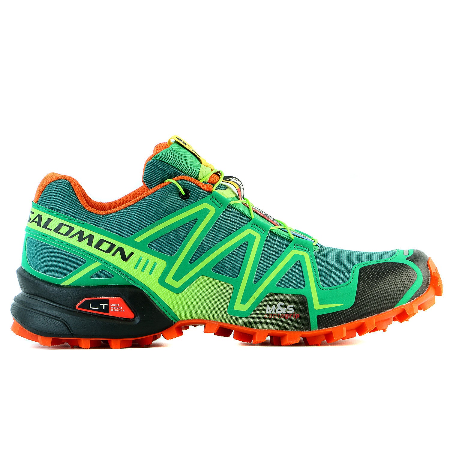 Salomon Speedcross 4 Wide Trail Running Shoes Green