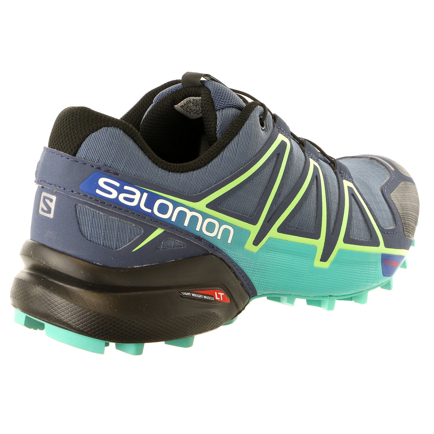 Women's Salomon Speedcross 4 Trail Running Shoes Grey Purple-Salomon  Speedcross 4 at bindings