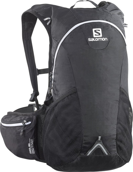 Salomon Trail 20 Set Pack  - Bright Black/Iron/White - Mens