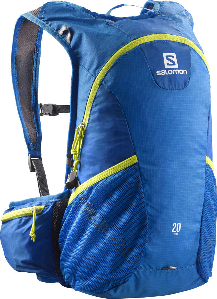 Salomon Trail 20 Set Pack Bright Black Iron White Mens