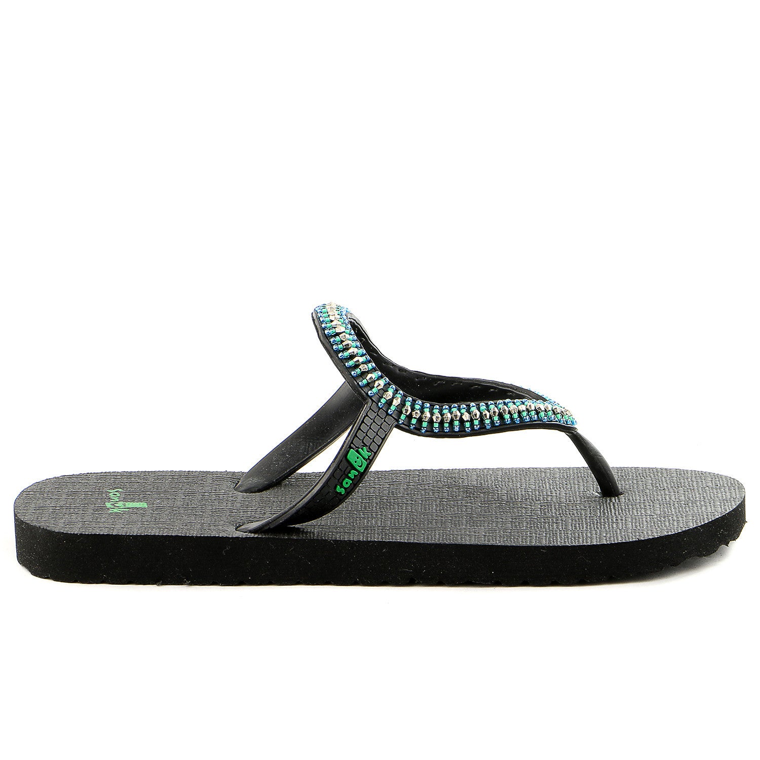 Sanuk Ibiza Native Flip Flop Sandal Sea Womens