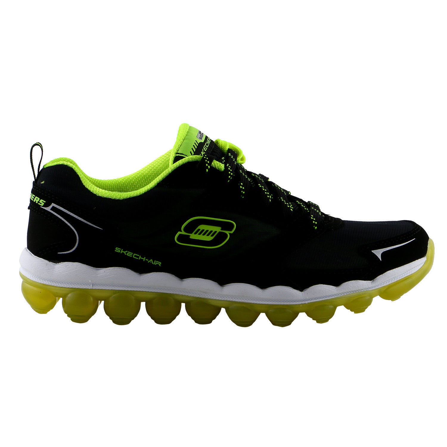 Skechers Sport Skech Air Cross Trainer Sneaker Shoe Black Hot Pink Womens