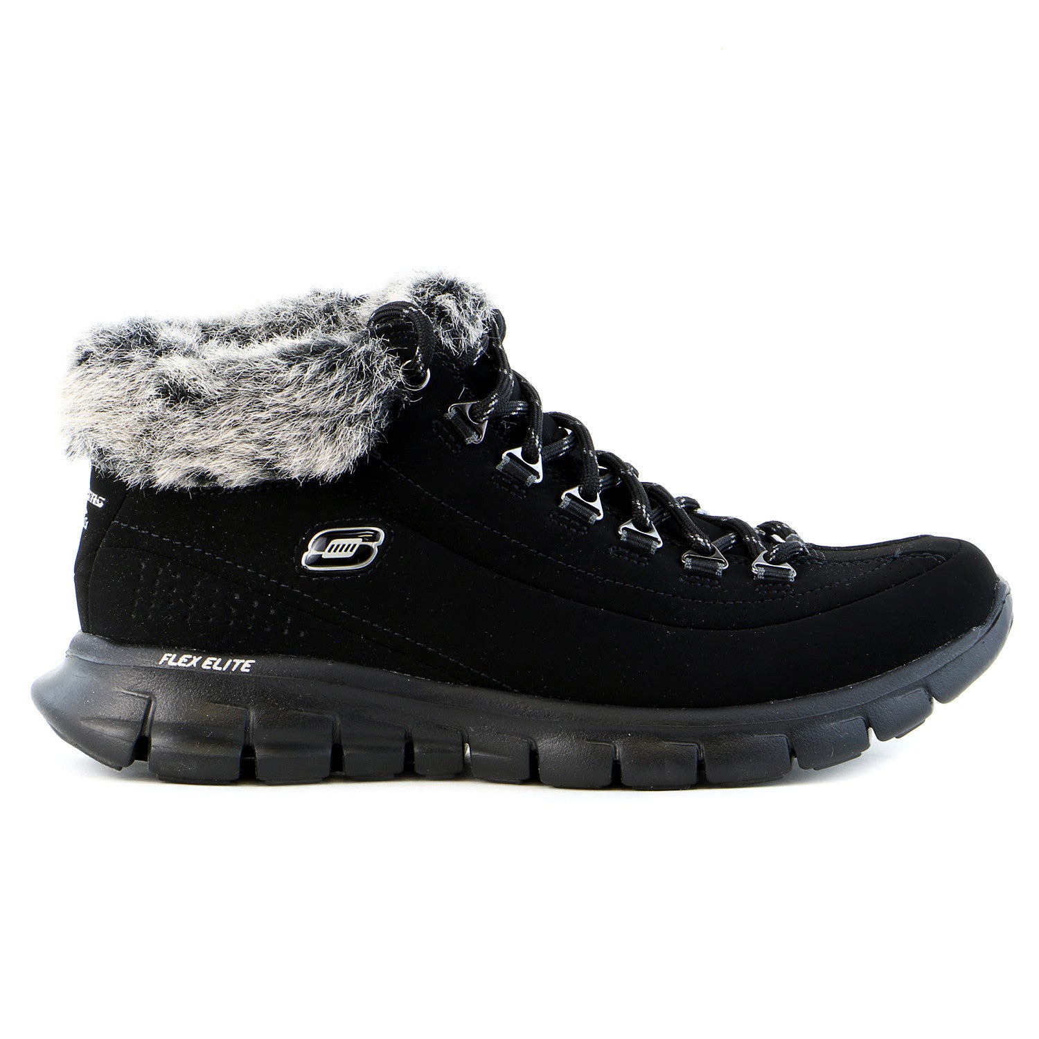 stof in de ogen gooien Erfenis Investeren Skechers Synergy - Vital Sign Snow Boot Shoe - Black - Womens -  Shoplifestyle