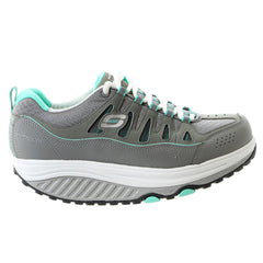 Skechers Shape Ups 2.0 Comfort Stride Walking Sneaker Shoe - Gray Mint - Womens