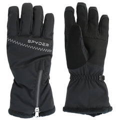 Spyder Collection Ski Glove  - Black/Silver - Womens