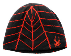 Spyder Web Hat  - Black/Volcano - Mens