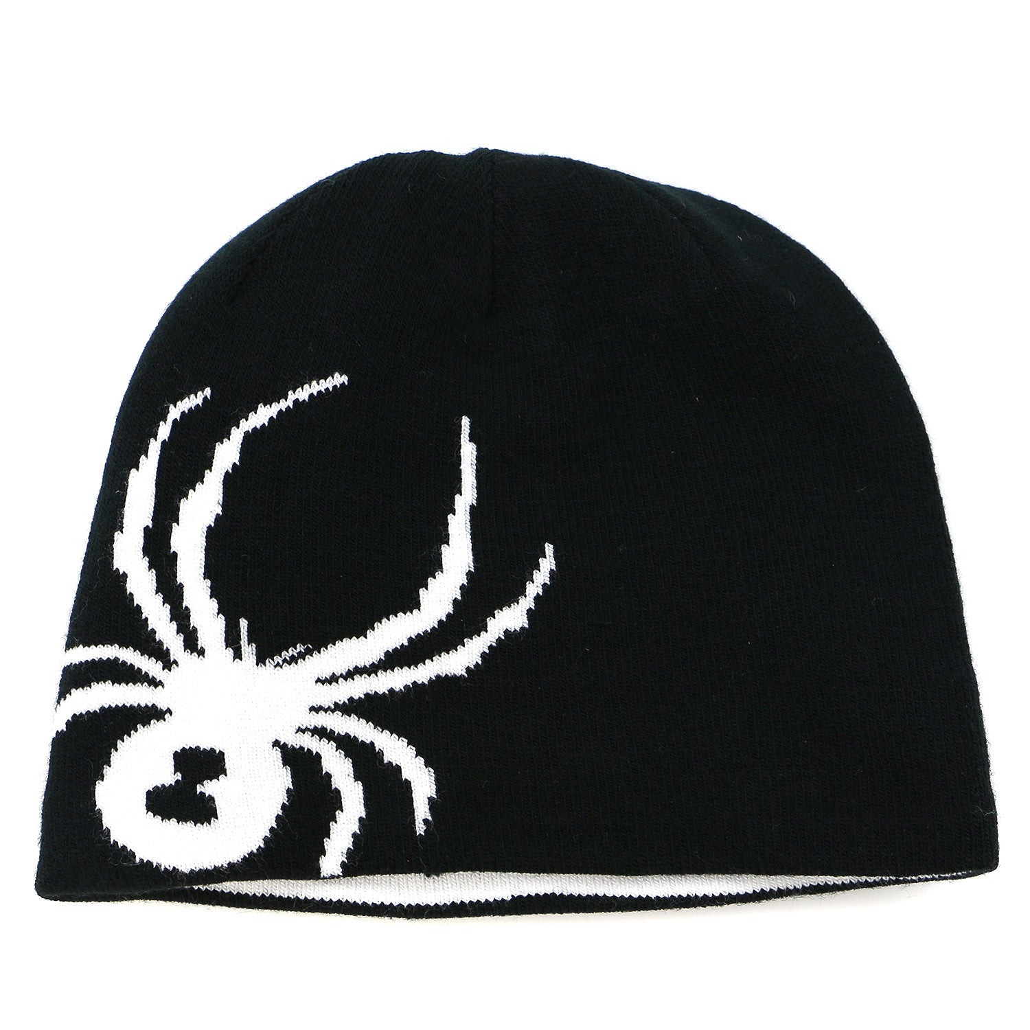 Spyder Reversible Bug Hat - Black/White - Boys Shoplifestyle