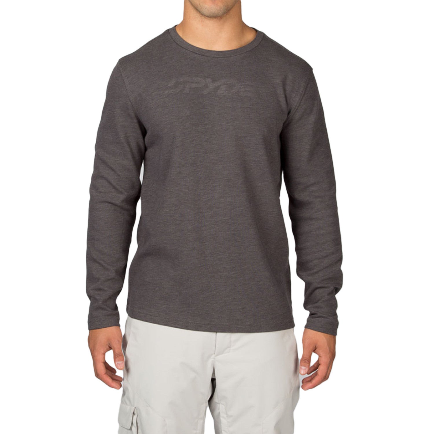 Spyder Pump Therma Stretch Crew Neck Athletic Top Mens