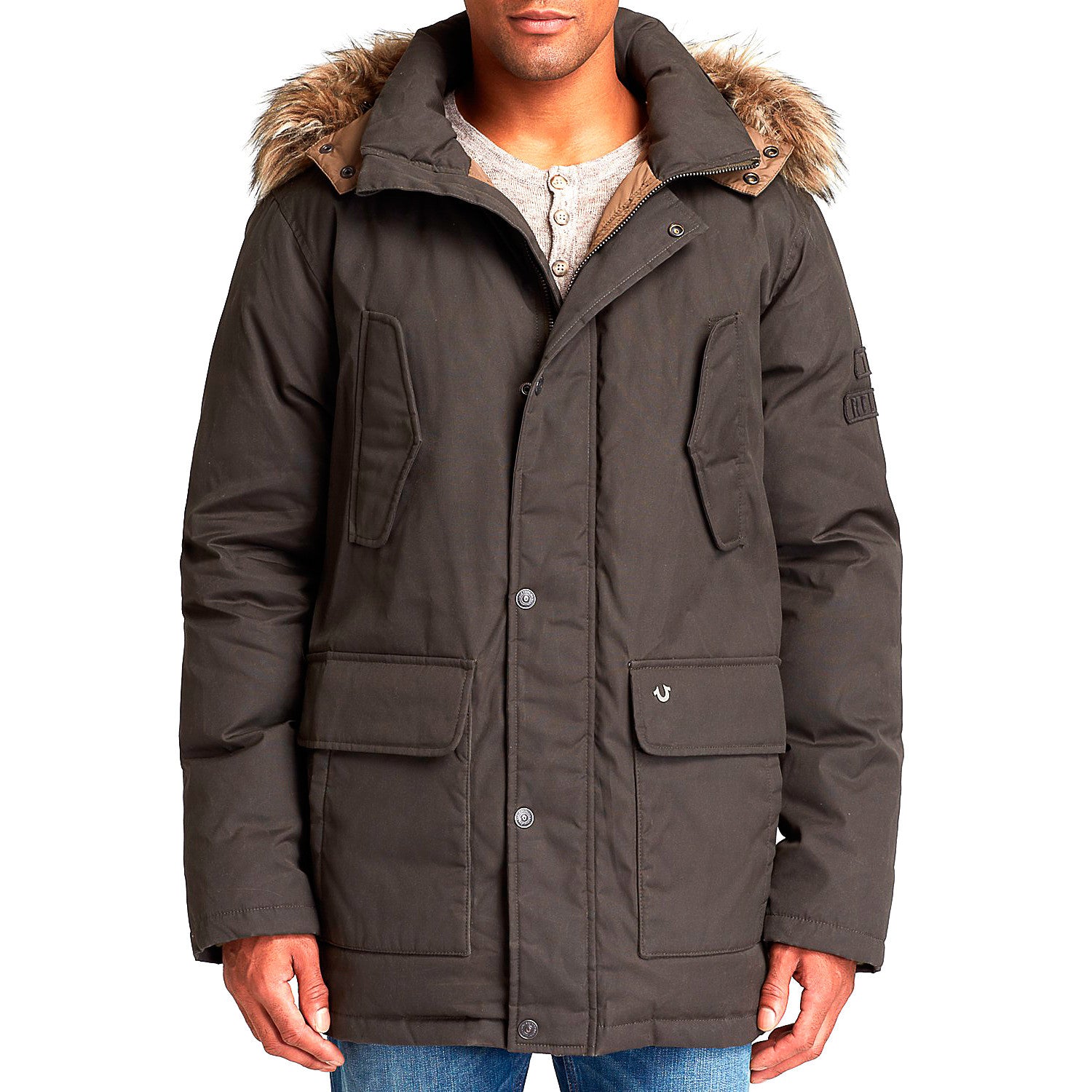 True religion 2025 down jacket men's