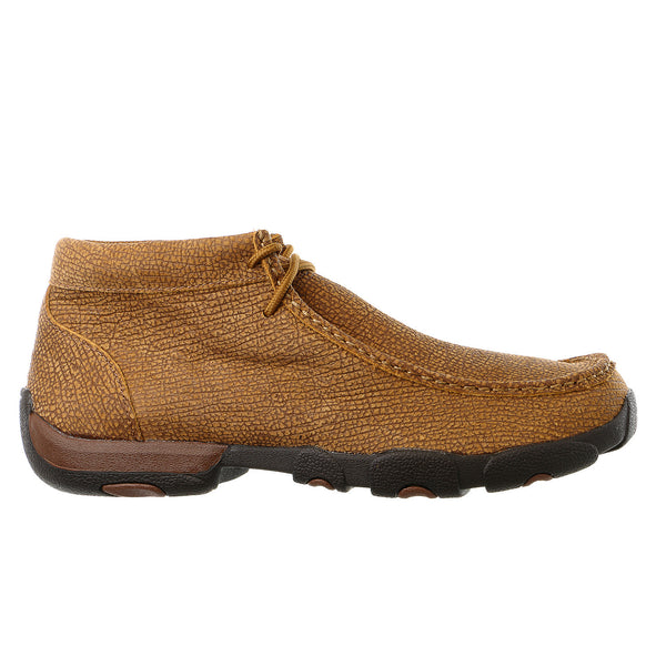 Twisted X Driving Moccasin Toe Casual Chukka Boot Shoe - Mens
